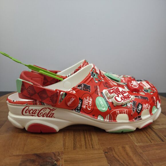 CROCS COCA COLA ALL-TERRAIN CLOG 209312 WHITE M9/W11 main image 9